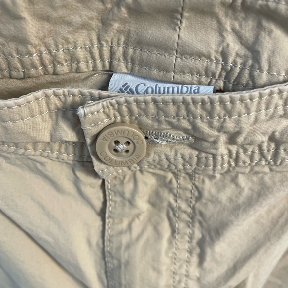 Columbia Mens short 38 waist 8 inseam tan hiking casual - Picture 4 of 7